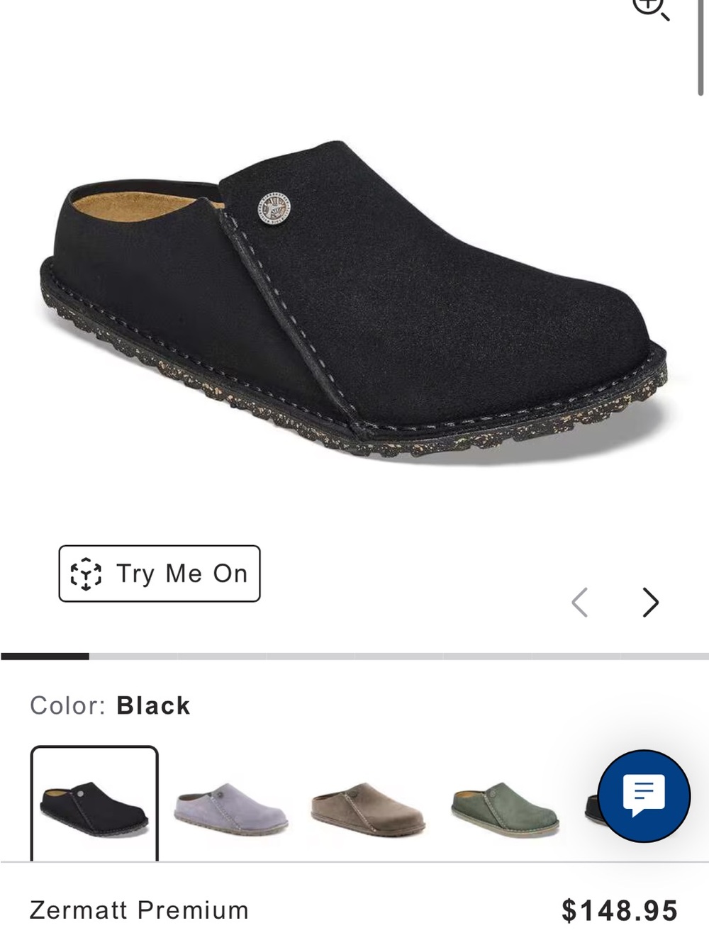 Zermatt Premium Men’s Slip-On Clog - Black